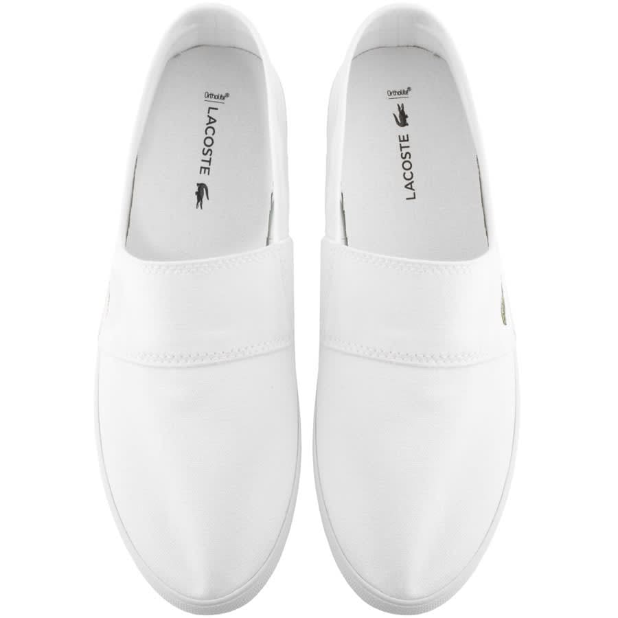 Alternative Image for ProductLacoste Marice Plimsolls White3